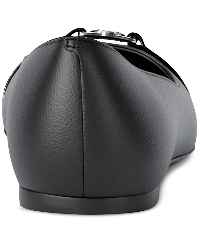 Leather Ballet Mk Flats Macys Michael Kors Women's Lillie Ballet