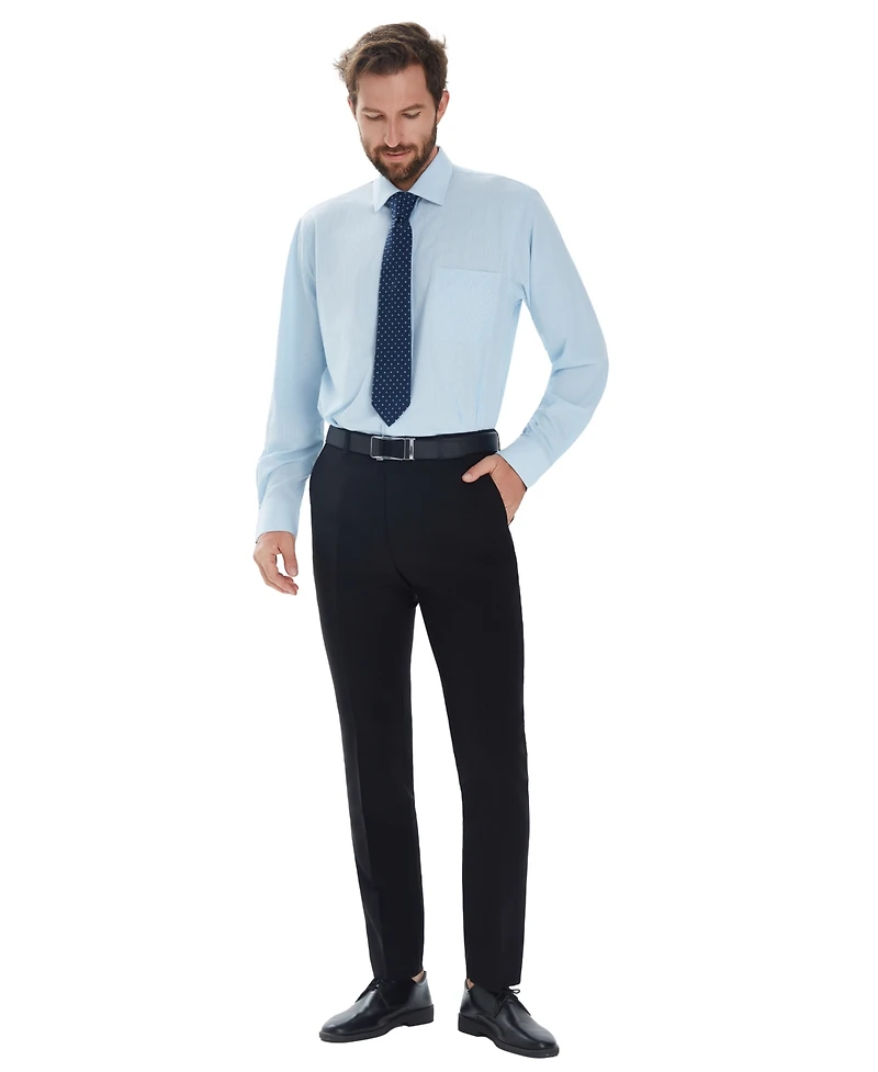 Club Room Men's Medium Gingham Dress Shirt, Macy's Exclusive