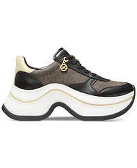 Michael Kors Women's Arla Lace Up Trainers