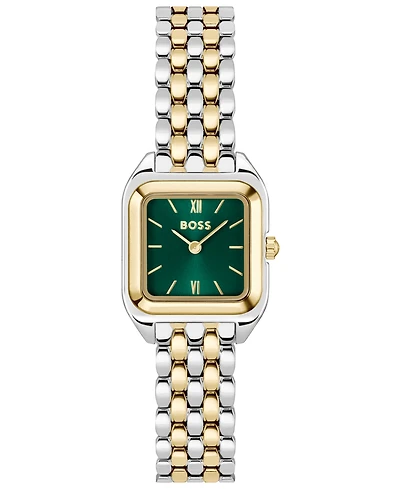 Hugo Boss Women's Mae Petite Quartz Basic Mini Two Tone Stainless Steel Watch, 22mm