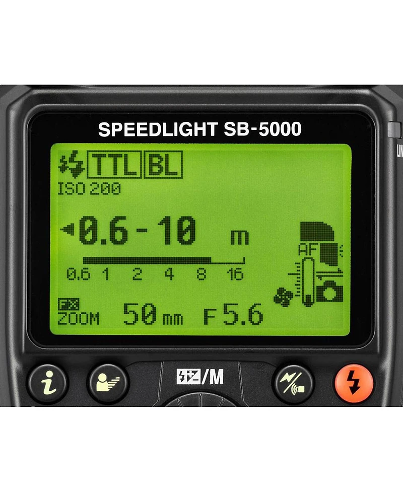 Nikon Sb-5000 Af Multifunctional Speedlight Flash (Black)