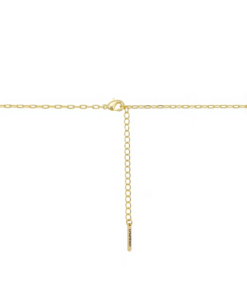 Unwritten Heart Pendant Necklace and Hoop Earring Set