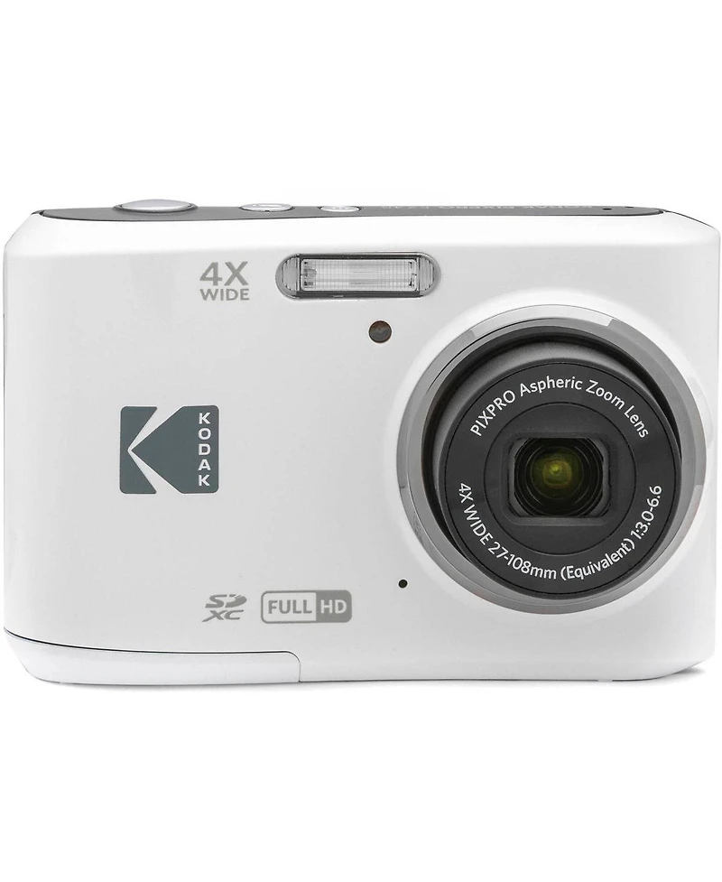 Kodak Pixpro FZ45 Friendly Zoom 16MP Full Hd Digital Camera, White