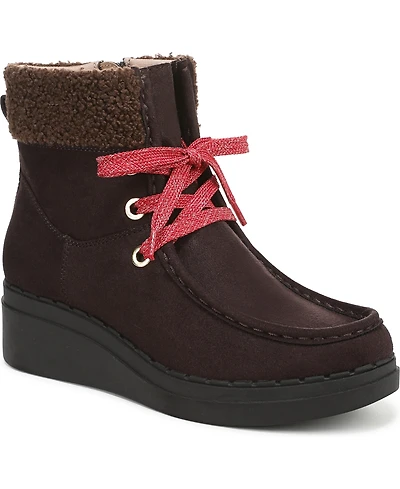 LifeStride Women's Devon Wedge Zip Short Boots