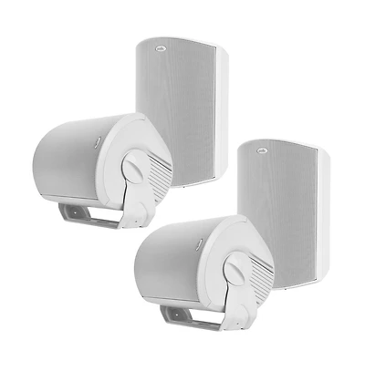 Polk Audio Atrium 8 All Weather Outdoor Loudspeakers - 4 Pack (Black)