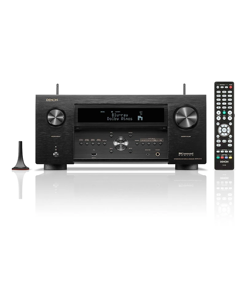 Denon Avr-A1H 15.4 Channel 8K Receiver with AudioQuest Sky 3m Hdmi Cable