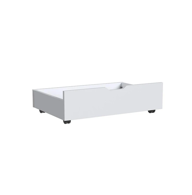 Westwood Design Rowan Modern Wood Storage Drawers in Ash Linen White (Set of 2)
