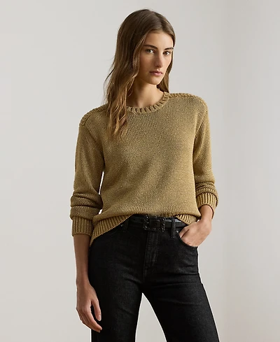 Lauren Ralph Petite Crewneck Sweater