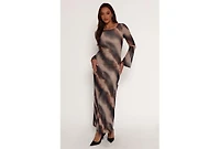 Petal and Pup Women's Pandora Long Sleeve Maxi Dress