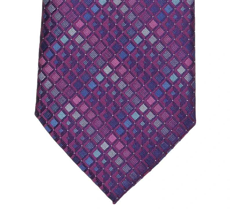 Perry Ellis Portfolio Men's Janda Geo-Pattern Classic Tie