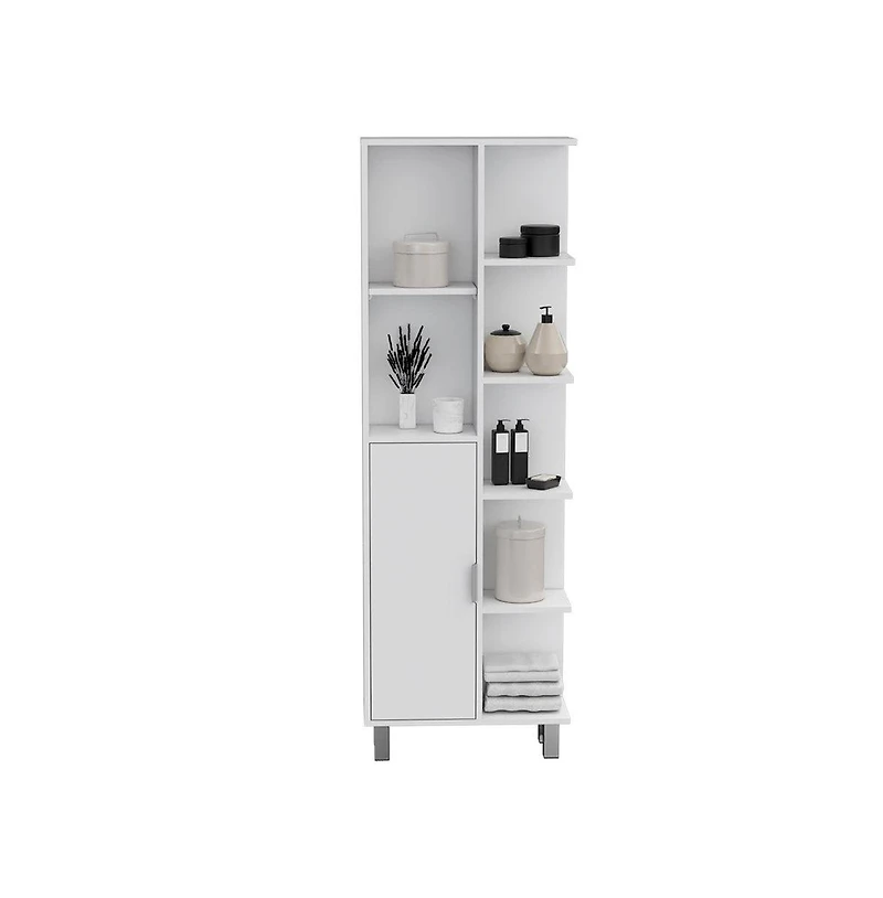 We Have Furniture Linen Cabinet Derby, Bathroom, White