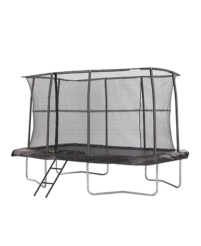 Jumpking 7ft x 10ft Rectangular Trampoline with Patented Safety Enclosure, Heavy-Duty Frame, and Powder-Coated Ladder