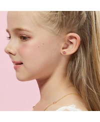 Anna Zuckerman Petit Bubble Earrings in Rose