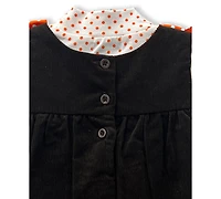 Blueberi Boulevard Baby Girls 2-Piece Long Sleeve Top and Turkey Jumper Set