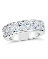Anna Zuckerman Men's 2.50 Carat Fortuna Wedding Band Platinum
