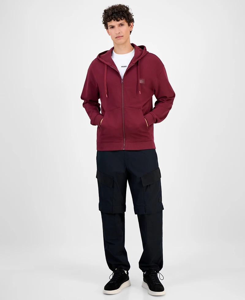 Hugo By Boss Men's Cotton French Terry Zip Hoodie