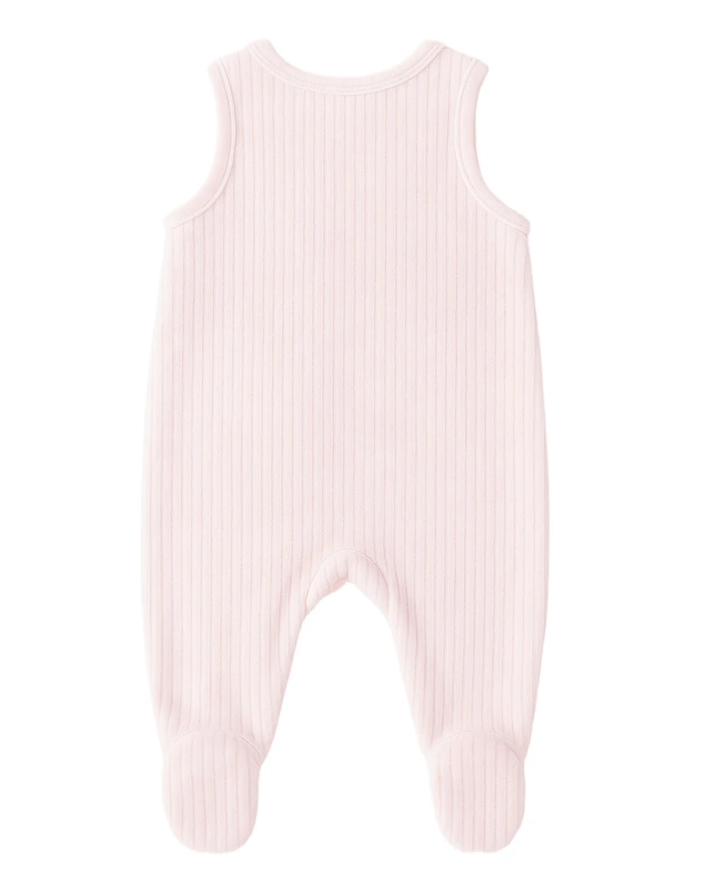 Disney Baby Girls 2-Piece Minnie Mouse Overall and Top Set
