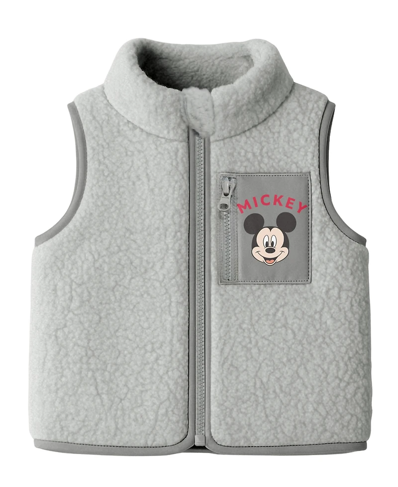 Disney Baby Boys 3-Piece Mickey Vest, T-Shirt and Joggers Set