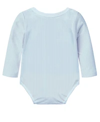 Disney Baby Boys 3-Pack Mickey Mouse Printed Long Sleeve Bodysuit Set