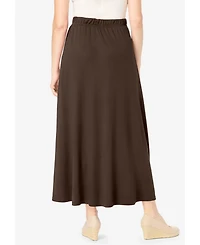 Woman Within Women's 7-Day Maxi Skirt
