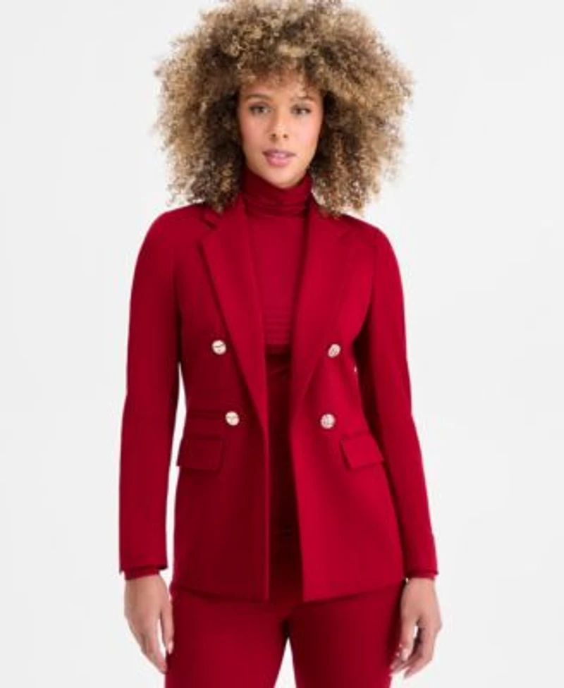 Anne Klein Blazer Turtleneck Pants