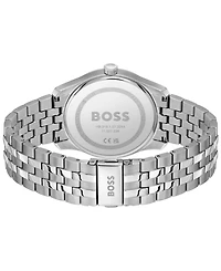 Hugo Boss Men's Principle Master Quartz Multifunction Stainless Steel Watch