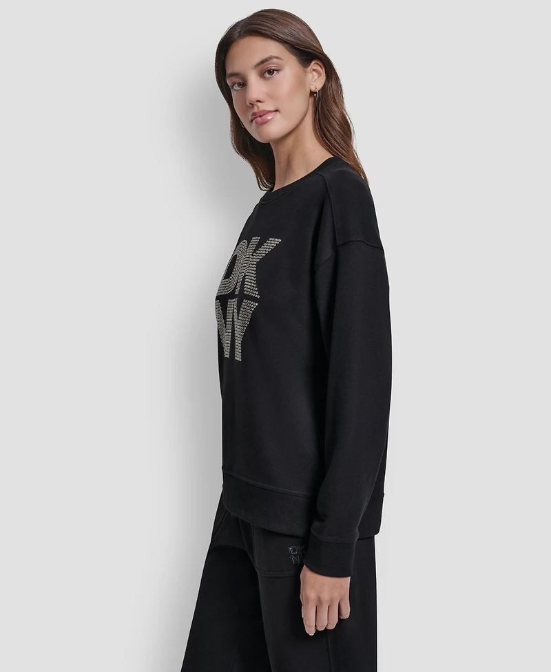 Dkny Jeans Petite Long Sleeves Sweatshirt