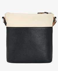 Giani Bernini Colorblock Pebble Crossbody, Exclusively at Macy's