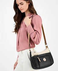 Giani Bernini Colorblock Pebble Hobo, Exclusively at Macy's