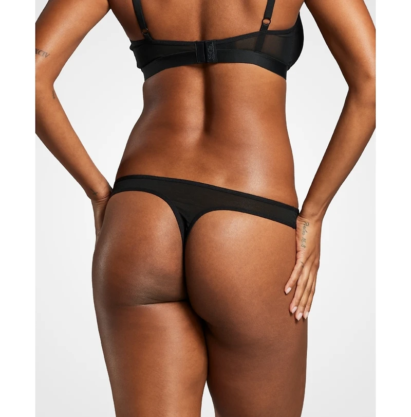 Siella Women's Power Mesh Thong