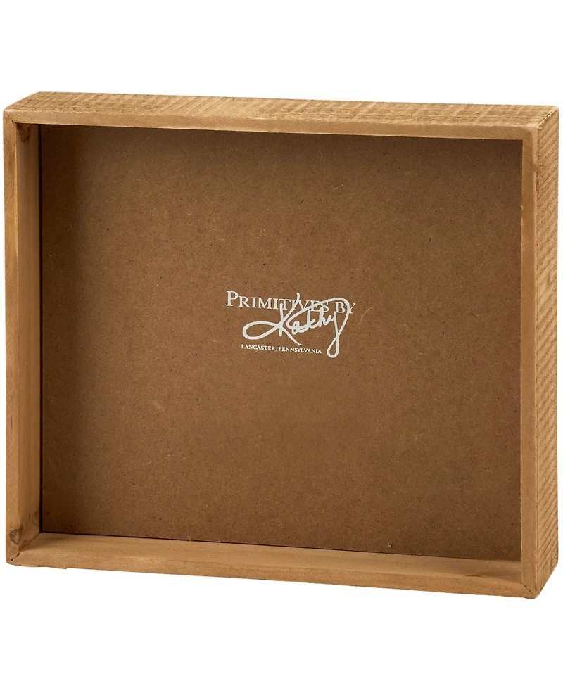 Primitives by Kathy I Chase Stuff That Twinkles Inset Box Sign