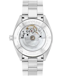 Movado Men's Datron Swiss Automatic Stainless Steel Watch, 40mm