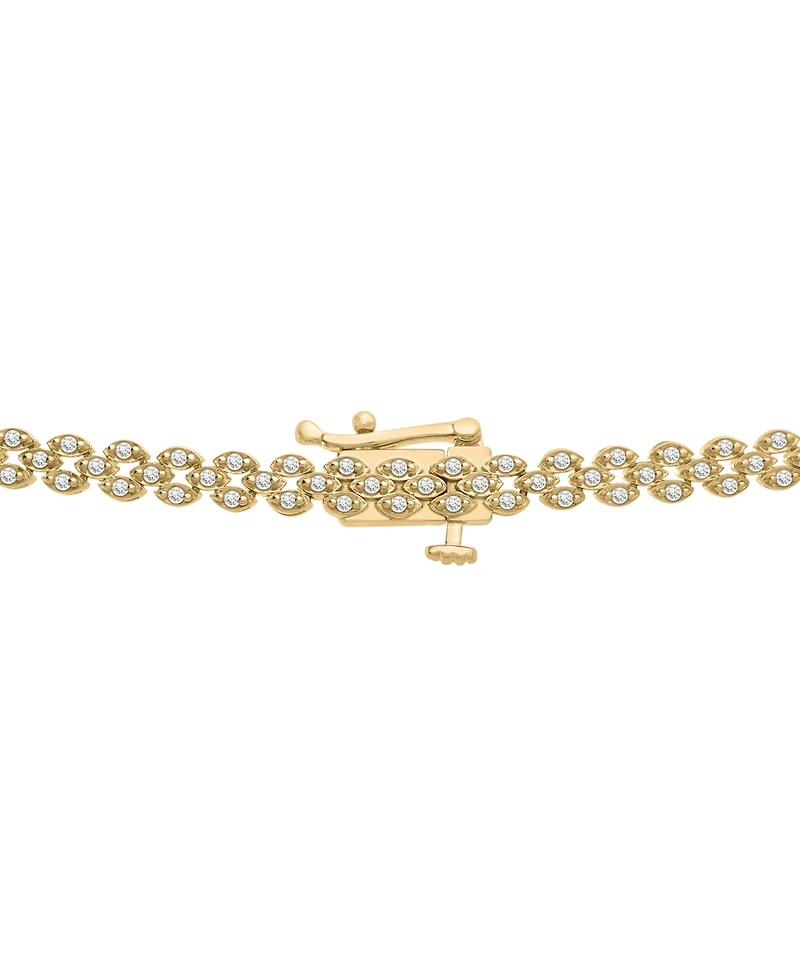 Diamond Necklace (2 ct. t.w.) in 14K Yellow Gold