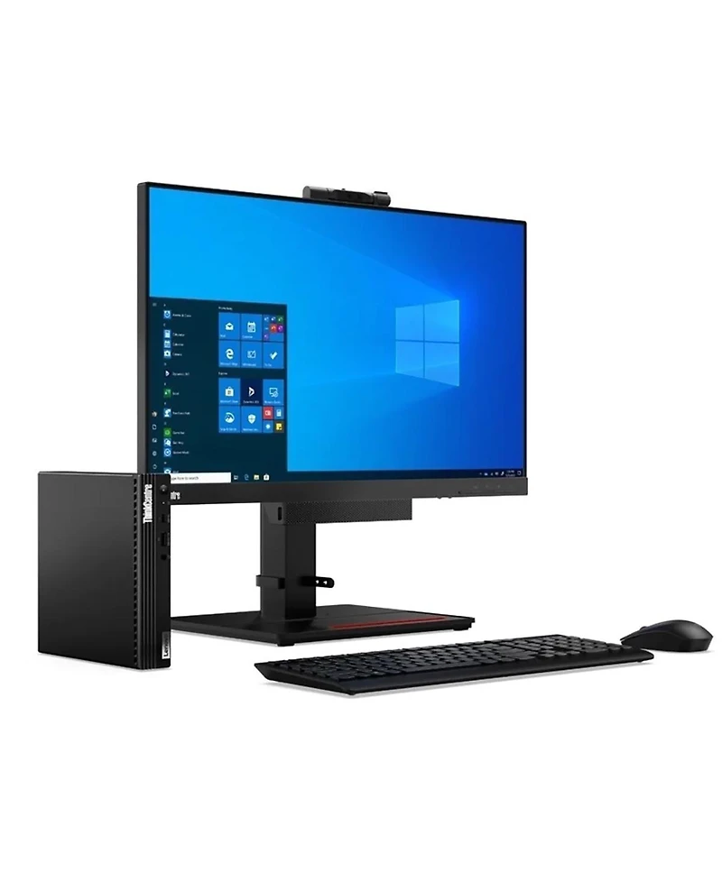 Lenovo ThinkCentre M75q Gen 2 Tiny Desktop Computer, Amd Ryzen 7 Pro 5750GE 3.2GHz, 16GB Ram, 512GB Ssd, Windows 11 Pro, Black