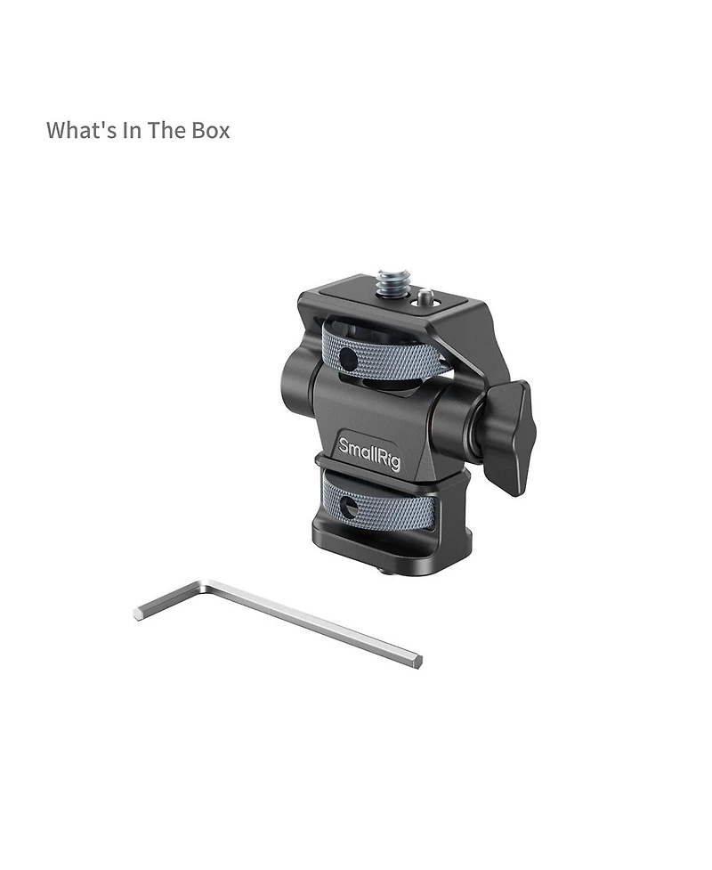 SmallRig Swivel and Tilt Adjustable Monitor Support with 1/4"-20 Screws
