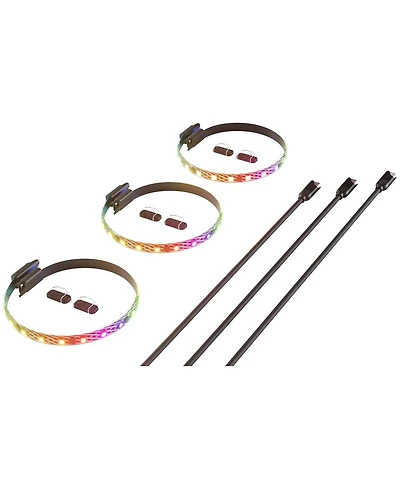 Hyte LS10 13" Argb Led Light Strip, 3-Pack