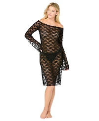 Amoureuse Plus Long-Sleeve Chemise