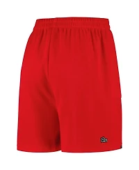 Hype and Vice Women's Scarlet Ohio State Buckeyes Pocket Hit Grand Slam Waffle Shorts