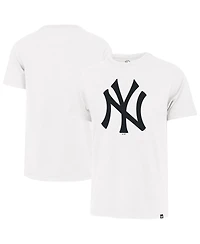'47 Brand Men's White New York Yankees Imprint Franklin T-Shirt