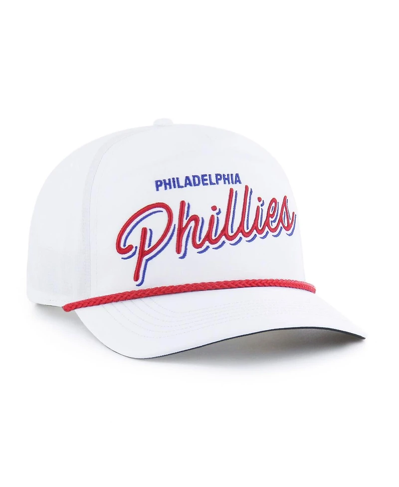 '47 Brand Men's White Philadelphia Phillies Brrr Fairway Hitch Adjustable Hat