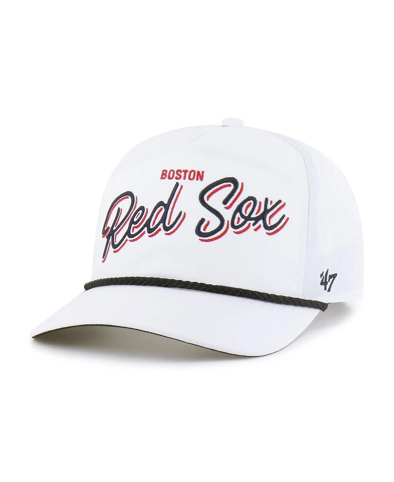 '47 Brand Men's White Boston Red Sox Brrr Fairway Hitch Adjustable Hat