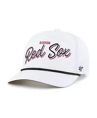 '47 Brand Men's White Boston Red Sox Brrr Fairway Hitch Adjustable Hat