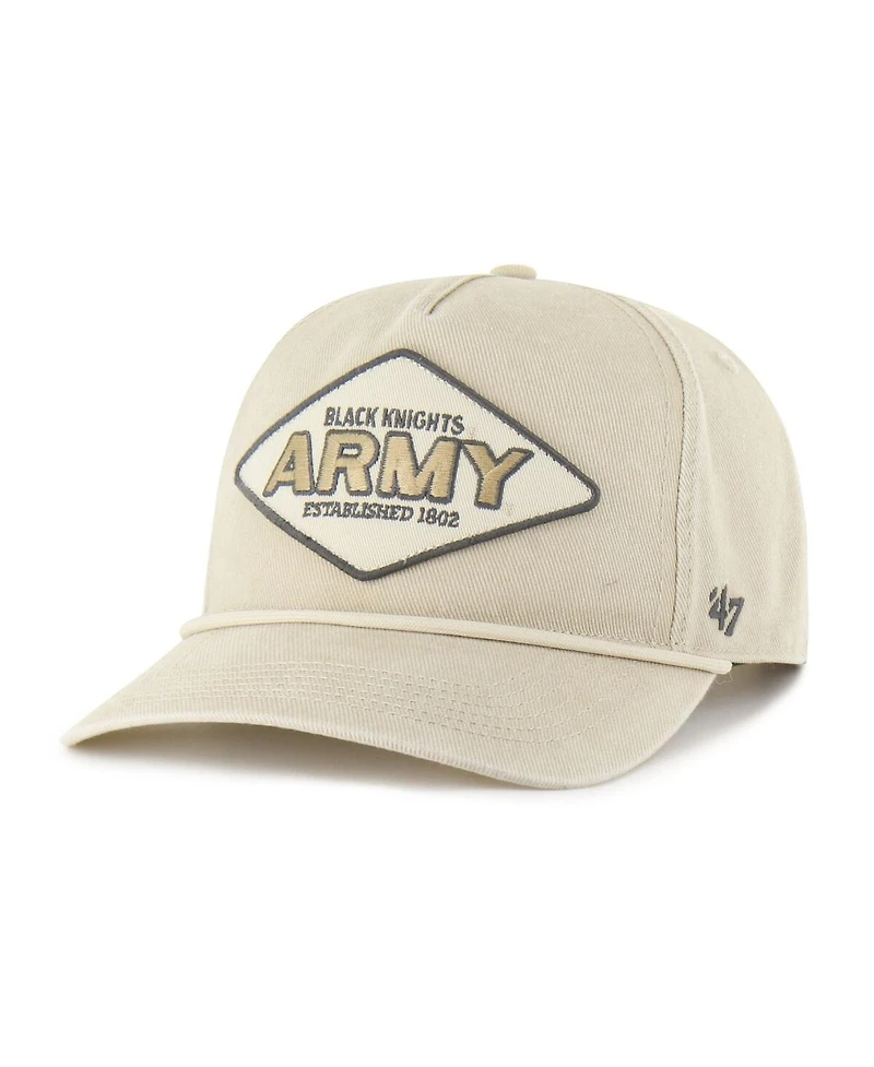 '47 Brand Men's and Women's Cream Army Black Knights Outdoorsmen Cairn Hitch Adjustable Hat