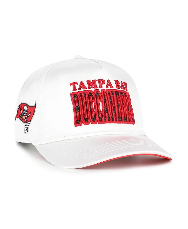 '47 Brand Women's White Tampa Bay Buccaneers Outspoken Hitch Adjustable Hat