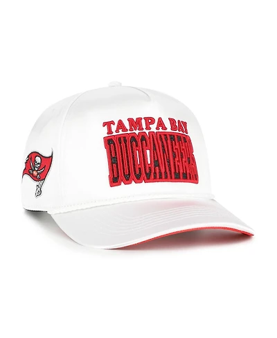 '47 Brand Women's White Tampa Bay Buccaneers Outspoken Hitch Adjustable Hat