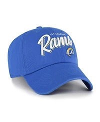 '47 Brand Women's Royal Los Angeles Rams Ariana Clean Up Adjustable Hat