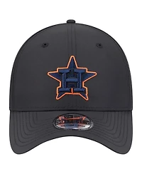 New Era Men's Black Houston Astros Night 39THIRTY Flex Hat