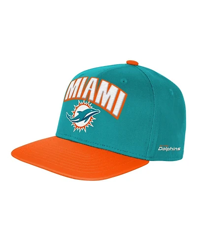 Outerstuff Preschool Aqua Miami Dolphins Essentials Adjustable Hat