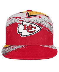 Outerstuff Big Boys and Girls Red Kansas City Chiefs Make Noise Adjustable Hat