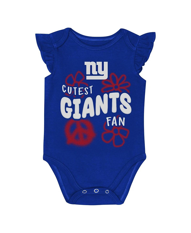Outerstuff Baby Boys and Girls 2-Piece New York Giants The Sunshine Bodysuit Set